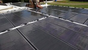 home solar panel