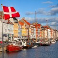 Copenhagen (Nyhavn district) in a sunny summer day