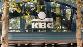 The Belgian bank KBC headquarters in the center of Brussels on October 27, 2008. KBC became on October 27 the latest Belgian bank to get its capital shored up by the Belgian state, which is to pump 3.5 billion euros (4.4 billion USdollars) into the group 