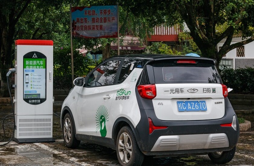 China electric car from Alamy 8Nov21 575x375