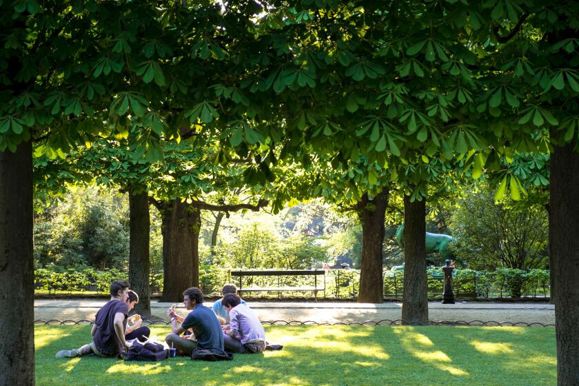 France Paris the Luxembourg Gardens