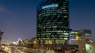 Interbank building at San Isidro Lima Peru