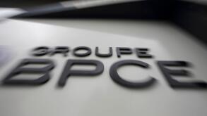 The BPCE bank logo is seen outside their headquarters in Paris, September 24, 2015. A French court on Thursday acquitted BPCE bank Chairman Francois Perol of accusations of having an illegal conflict of interest when he was appointed head of France's seco