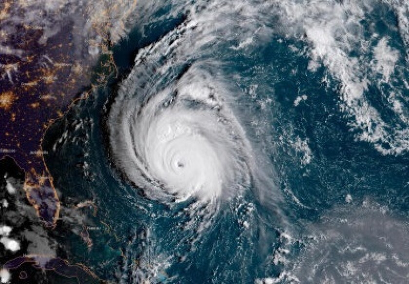 Hurricane Florence climate from space from PA 230x150