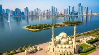 United Arab Emirates, UAE, Middle East, Sharjah, City, Al Noor, architecture, bay, city, construction, development, emirates, fo