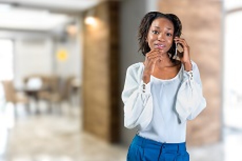 Africa woman entrepreneur phone from Adobe 230x150