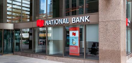 National Bank of Canada in Toronto?s financial district;