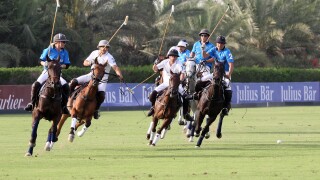 Dubai, United Arab Emirates, polo players