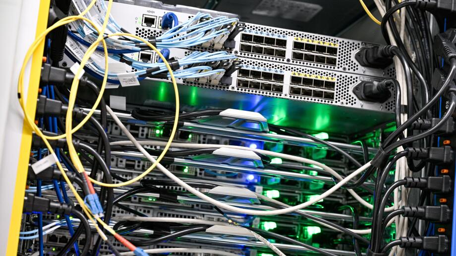 Prague, Czech Republic. 09th Sep, 2024. Opening ceremony of the new wing of T-Mobile's data centre DC7 in Prague, Czech Republic, September 9, 2024. Prague. Telecommunication operator T-Mobile has doubled the capacity of its Prague data centre DC7, invest