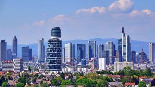 View of Frankfurt from the Goetheturm