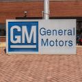 Marion - Circa April 2017: General Motors Logo and Signage at the Metal Fabricating Division. GM opened this plant in 1956 III