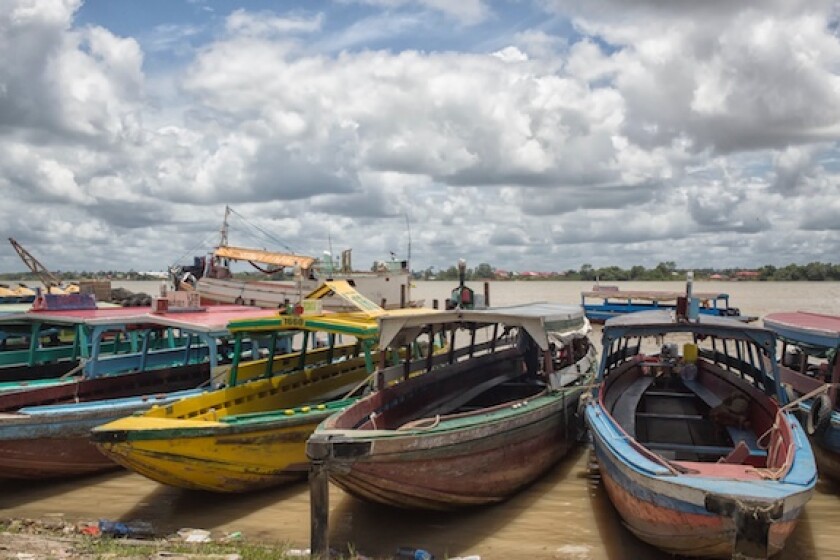 Suriname, Paramaribo, boats, river, LatAm, jungle, 575