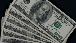 six $100 dollar bills