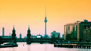 berlin skyline. Image shot 06/2013. Exact date unknown.