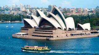 Sydney Opera House in NSW Australia