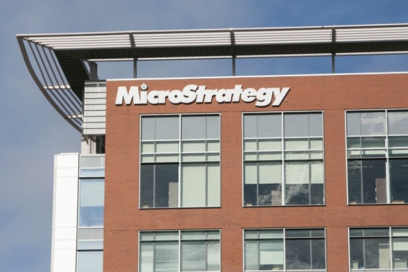 The headquarters of MicroStrategy in Tysons Corner, Virginia.