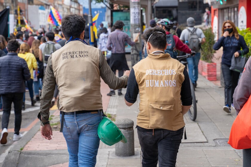 Bogota, protest, LatAm, Colombia, derechos humanos, human rights, 575