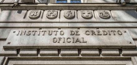 Staatliche Finanzagentur Instituto de Credito Oficial, Paseo del Prado, Madrid, Spanien *** State financial agency Instituto de Credito Oficial, Paseo del Prado, Madrid, Spain
