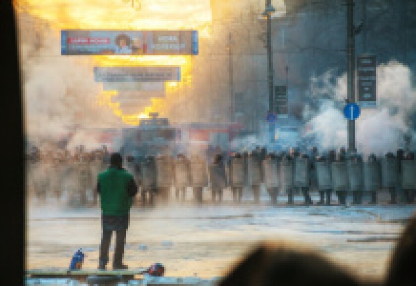 ukraine protest riot