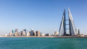 Manama skyline, Kingdom of Bahrain
