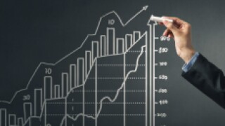 Return stock up index adobe stock positive