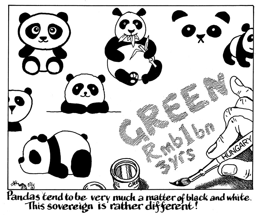 Pandas tend to be very much a matter of black and white.