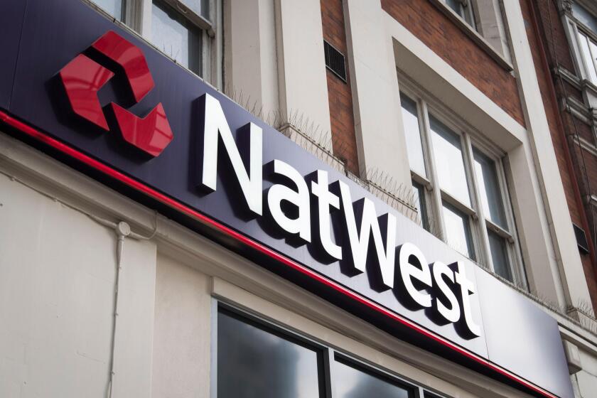 A branch of NatWest opposite the RBS offices in Bishopsgate, London, which house NatWest Bank's London headquarters. The bank is one of several rumoured to be planning a move to Frankfurt after the UK's decision to leave the European Union. PRESS ASSOCIAT