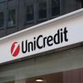 Milan,Italy-Sep.29th 2025: UniCredit company brand logo