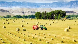 Farmland, Wyoming, USA