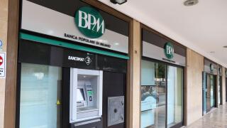 ALTAMURA, ITALY - JUNE 4, 2017: Banca Popolare Di Milano ATM and bank branch in Italy. It is owned by Banco BPM group.
