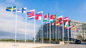 Headquarters of the European Investment Bank (EIB), the European Union's investment bank, located in the Kirchberg district in Luxembourg City.