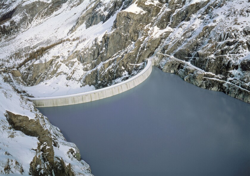 Stausee Mauvoisin