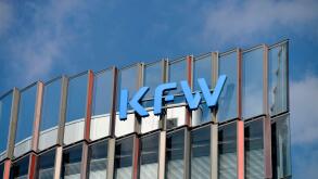 KFW, Kreditanstalt fur Wiederaufbau, Zeppelinallee, Frankfurt am Main, Hesse, Germany