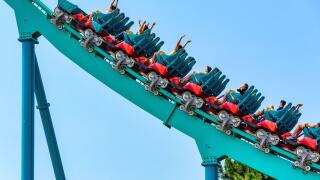 Leviathan Roller Coaster, Canada Wonderland, Vaughan, Ontario, Canada