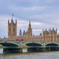 United Kingdom, London, the Palace of Westminster, also known as the Houses of Parliament, includes St. Margaret Church and the Clock Tower of the Palace of Westminster, which houses the famous Big Ben bell