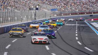 Concord, NC, USA. 8th Oct, 2023. Charlotte Motor Speedway plays host to the NASCAR Cup Series for the Bank of Amercia ROVAL 400 in Concord NC. (Credit Image: © Walter G Arce Sr Grindstone Medi/ASP) EDITORIAL USAGE ONLY! Not for Commercial USAGE!