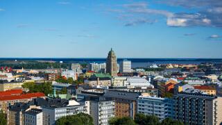Cityscape of Helsinki (Finland), Kallio Church