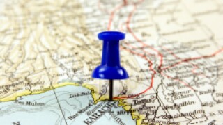 Pakistan Karachi pin in map px230 for gc