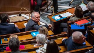 FRANCE-POLITICS-GOVERNMENT-PARLIAMENT Francois Bayrou, Prime Minister, in Parliament. Paris, February 5, 2025. PARIS ILE-DE-FRANCE FRANCE Copyright: xAndreaxSavoranixNerix FRANCE-POLITICS-GOVERNMENT-PARLI ASAVORANINERI-5