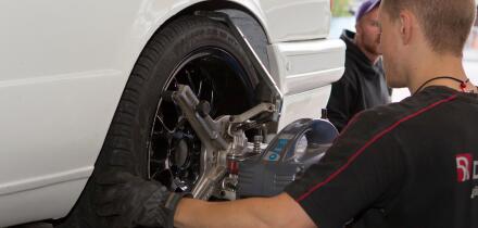 Wheel Alignment in car