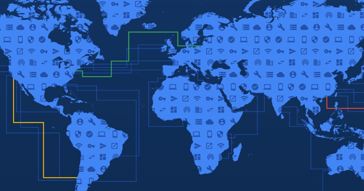 Google lança cabo submarino Nuvem conectando Portugal, Bermudas e EUA