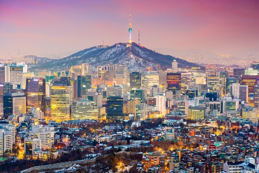 Seoul, South Korea Cityscape