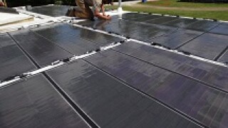 home solar panel