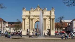 Brandenburg Gate in Potsdam , Brandenburg