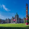 Partiment building, Victoria, British Columbia, Canada.