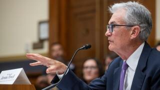 Jerome H. Powell, Chair of the Board of Governors of the Federal Reserve System appears before a House Committee on Financial Services hearing ?The Federal Reserve's Semi-Annual Monetary Policy Report? in the Rayburn House Office Building in Washington, D