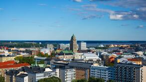 Cityscape of Helsinki (Finland), Kallio Church