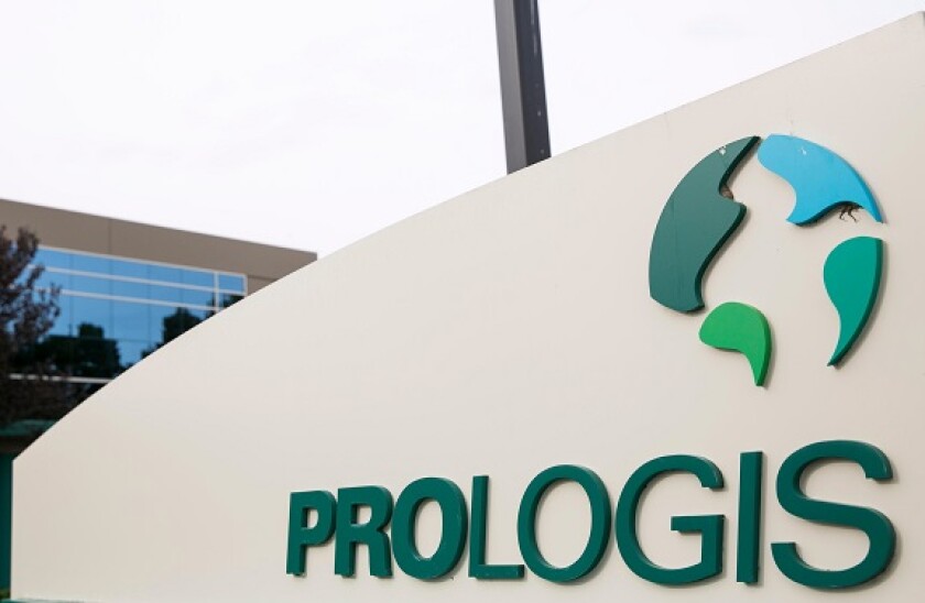 An office park operated by logistics and property services company Prologis.