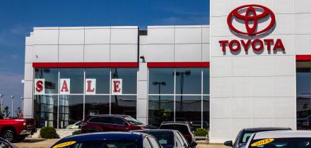 Muncie - Circa August 2016: A Local Toyota Car and SUV Dealership II