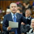 Ottawa, Canada. 28th Jan, 2026. Minister of Finance and National Revenue Francois-Philippe Champagne rises during Question Period on Parliament Hill in Ottawa on Wednesday, Jan. 28, 2026. Credit: The Canadian Press/Alamy Live News